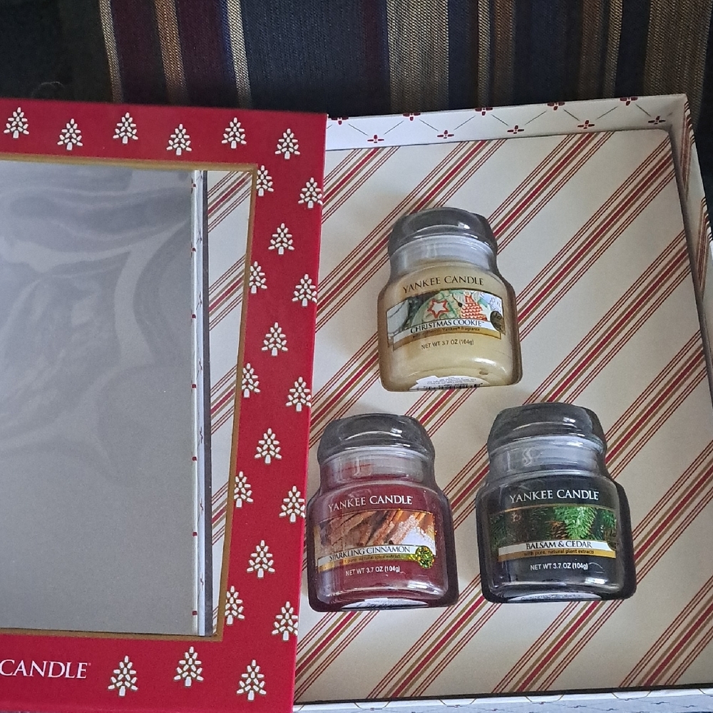 Yankee Candle Set of 3 Scented Candles